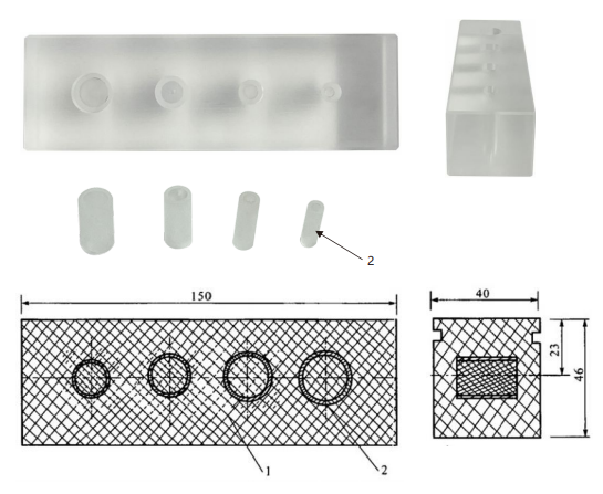 JJG1050-2009X、y射線骨密度儀測試四肢體模 腰椎體模